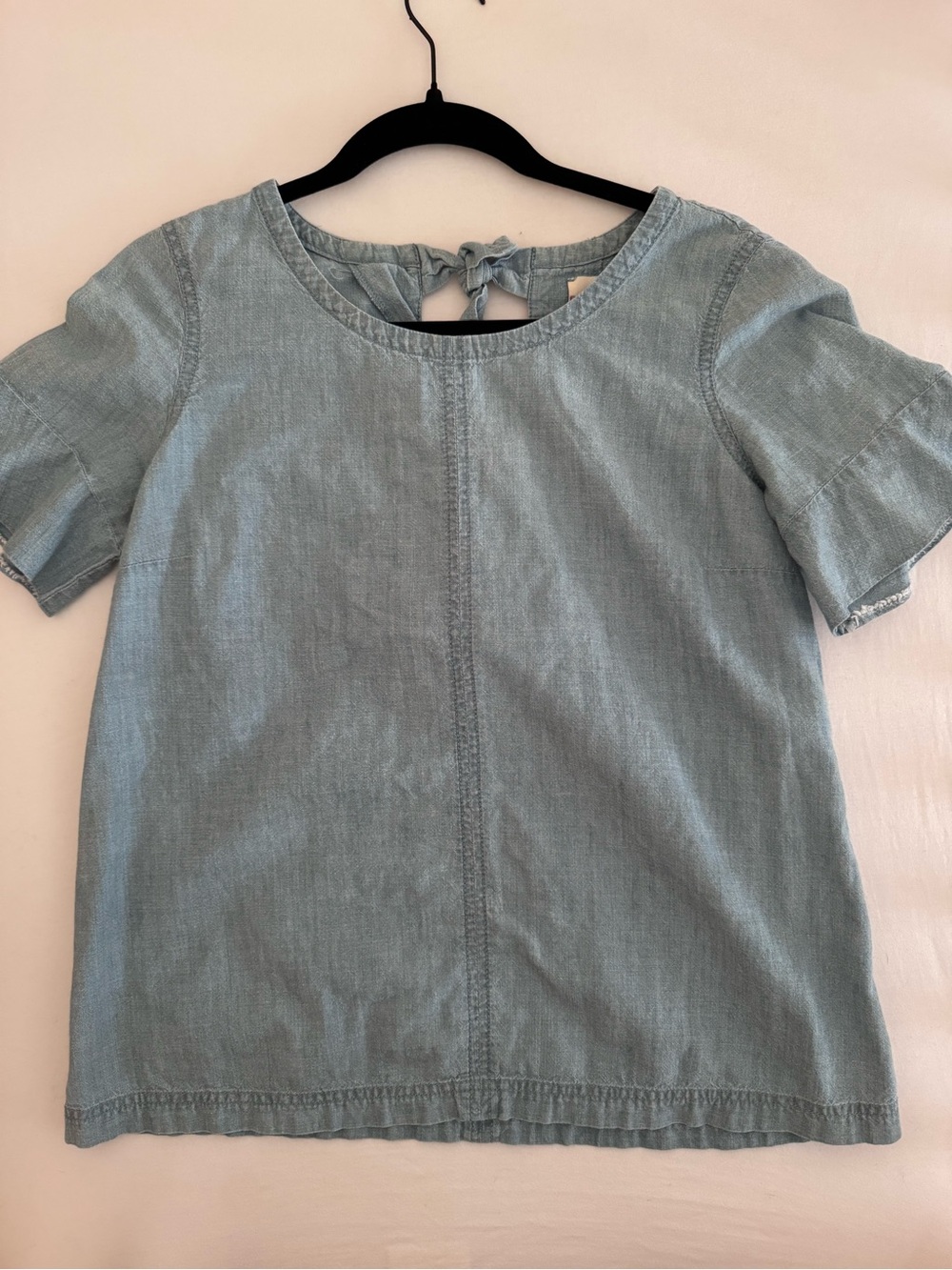 Madewell Chambray Top